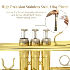 705690685123 YASISID Standard Trumpet Set Orchestra Musical #3