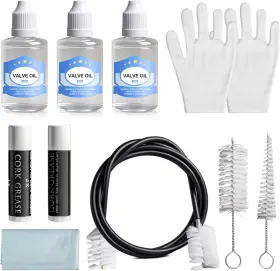 ZB0091A ZHIBEIYOU Trumpet Cleaning Lubricating Valve Oil Kit