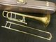 Bach 42BO Tenor Bass Trombone Gold lacquer w/ Genuine case Brass instrument Used