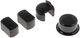 Dorman 38641 Tailgate Hinge Insert Kit Black Plastic 4pc OE Replacement