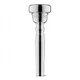 Laskey 68MC Classic Trumpet Mouthpiece in Silver Plate - Standard Shank