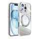 Magnetic Case For iPhone 16 Pro Max 15 14 13 12 with 360&deg; Rotatable Ring Stand