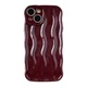 iPhone 14 Red Case Soft Silicone Drop Scratch Resistant Wireless Charging Com...