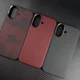 Genuine Amarid Carbon Fiber w/ Metal Len Magnetic Back Case Cover For iPhone 17