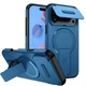 For iPhone 17 16 Pro Max 15 14 13 12 11 Rugged Mag Safe Case with Camera Cover