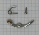Blessing BTR1287 Trumpet Water Key Kit, Tuning Slide, Silver-Plate