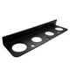 The Mute Caddy Trumpet Mute Holder (Longoria Model), 4 Mute Slots, 3 Mouthpiece