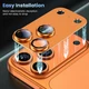 Metal Tempered Glass Camera Lens Protector For iPhone 17 Pro Max/17/Air Cover