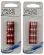 2 Packs Red Billet Aluminum Style Car/Truck Tire Valve Cap (Pack of 4)