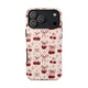 Cherry Ribbon Star Phone Case Shockproof Dual Layer iPhone 11-17