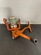 N Gage R2F-120/SP Spinning Reel Orange Pre-Owned