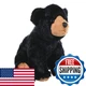 Wild Republic Black Bear Plush Stuffed Animal Plush Toy Gifts For Kids