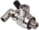 EZ Engine Oil Drain Valve EZ-107(12mm-1.75) & L-Shaped Hose End L-001