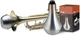 Stagg Model MTR-S3A All-Aluminum Straight Trumpet Mute 
