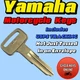 1980-83 Yamaha Motorcycle keys cut to code key codes D34344-D44331