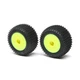 Losi Step Pin Tires Rear MountedYellow Mini-T 2.0 LOS41009 Elec Car Truck