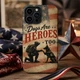 Dogs Are Heroes Too Military Dogs MagSafe Shockproof Phone Case iPhone 11-17 Pro