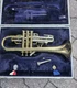 Besson 2-20  Cornet Brass Lacquered Gold 3 Piston Valves Case Mouthpiece