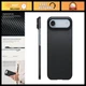 Ultra-Slim iPhone 6.5" Case, MagSafe Compatible, 600D Aramid Fiber, Black/Grey