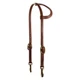 Professional's Choice Headstall Flat Ear Brass Snap, Size: Universal (5033BHL)