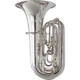 Miraphone 1293 Series 5Valve 54 CC Tuba 12935VCS Silver