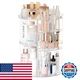 Jiavarry Rotating Makeup Organizer Diy 8 Adjustable Layers Spinning Skincare