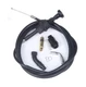 Carburetor Plunger Choke Starter Valve Choke Cable Kit For Honda TRX 350 Ranc...