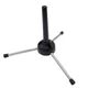 Cheerock Portable Clarinet Stand Holder, Metal 3-Leg Support, Black 