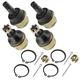 4 Upper and Lower Knuckle Ball Joint Fits Honda TRX350 Rancher 350 2000 - 2006
