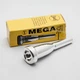 Genuine Bach Megatone 5C Silver Trumpet Mouthpiece, #10 Backbore, 26 Throat