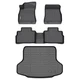 GINOWY-Floor Mats & Cargo Liner for 2020-2025 Nissan Sentra, Fit for S 丨S