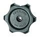 VENTLINE/DEX PLASTIC KNOB HANDLE BLACK- BVD0421-00