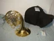 EASTMAN EFH682 INTERMEDIATE GOLD BRASS BELL DOUBLE FRENCH HORN W CASE -NEW!