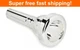 Blessing MPC65ALLTRB Large Shank Trombone Mouthpiece - 6.5AL-NEW