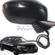 3Pin Passenger Right Side Mirror Manual Fold for 2022 2023 2024 2025 HONDA CIVIC