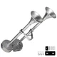 Aolihan 150Db Boat Horn Deluxe 12V Dual Horn Trumpet Upgrade - Polished