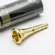 Genuine Marcinkiewicz 3 24K Gold French Horn Mouthpiece NEW