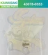 Kawasaki Genuine 2012 - 2016 NINJA 650 COOLANT RESERVOIR TANK 43078-0553