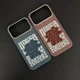 Lucky Amarid Carbon Fiber Magnetic W/Metal Lens Back Case For iPhone 17Pro/Max