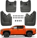 4-Piece Mud Flaps Set for Toyota Tacoma 2024-2026 Trucks - Front and Rear Protec