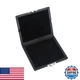 Kodrily Reed Case Wood 3 Slots Pu Leather Bassoon Reed Case Holder Black