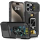 Shockproof Heavy Hard Casing Case with Metal Stand and Card Slot for IPhone Best