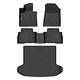 GINOWY- Floor Mats & Cargo Liner for Kia Sportage Hybrid 2023 2024 2025, TPE ...