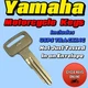 1980-83 Yamaha Motorcycle keys cut to code key codes E34344-E44331