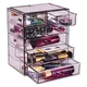 Sorbus Acrylic Makeup Organizer Set, 7-Drawer Vanity & Countertop Cosmetic St...