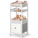 Solimintr Makeup Organizer Large Skincare Organizers Make Up Organizers For