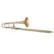 Bach 42BOG Stradivarius Tenor Tombone Open Wrap, F Attachment Gold Brass Bell