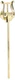Yamaha YAC 1510G Baritone/Tuba Lyre - Lacquered Brass