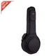 Protective ProTec Banjo Gig Bag - CF204 Black, 3 Pockets and Adjustable Straps