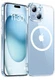 Red2Fire Clear Magnetic Case for iPhone 15 w/ MagSafe & Camera Protection